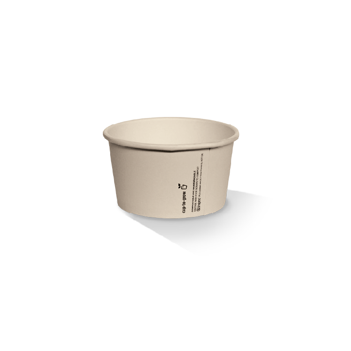 4oz Ice-Cream Cup Bamboo Paper PLA Coated  1000 pcs