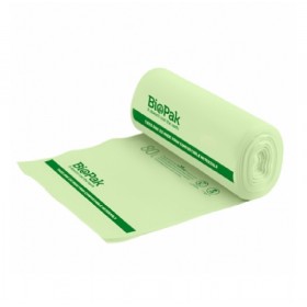 80L Bioplasitc Bin Liner - 1050x820mm - 0.023mm thick - 12 rolls of 20 - Green  240 pcs