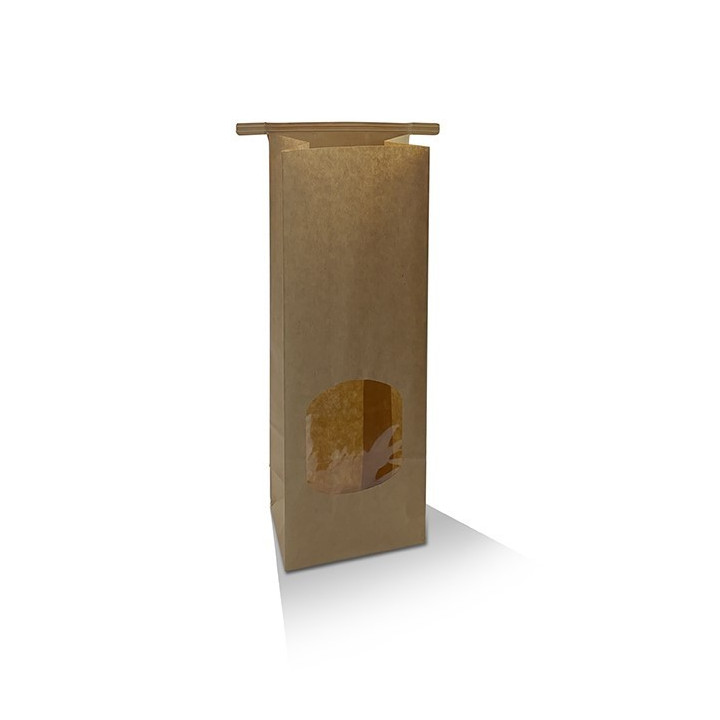 Tin Tie Bag - Small with Window  500 pcs