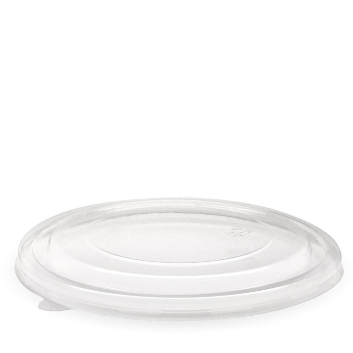 1300ml Kraft BioBowl PLA lid - clear  200 pcs