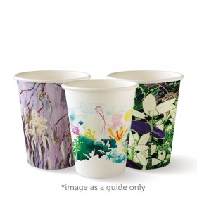 280ml Paper Cup for hot drink - 25pk - art series  300 pcs