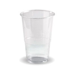 280ml clear cups - 25pk - BioPak clear  300 pcs