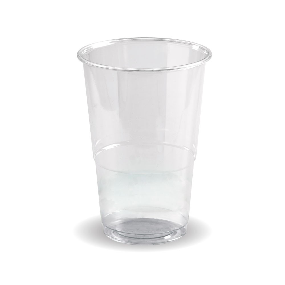 280ml clear cups - 25pk - BioPak clear  300 pcs
