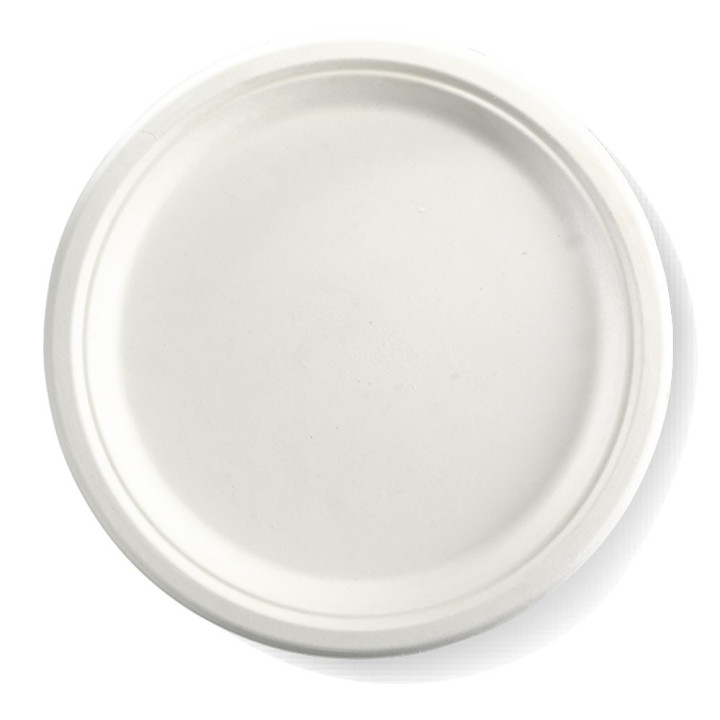 25cm plates - 50pk - white  500 pcs