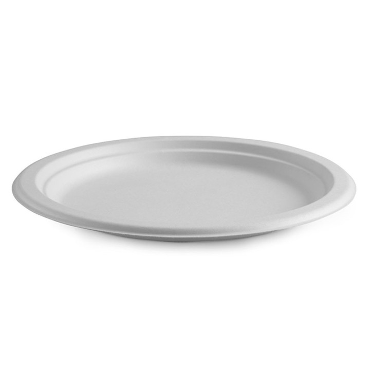 25cm plates - 50pk - white  500 pcs