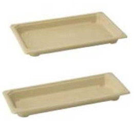 Medium Takeaway Bamboo Sushi Tray  600 pcs