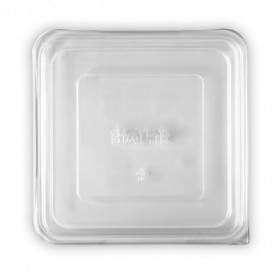 3/4/5 Compartment PP Takeaway LARGE Lid - clear  300 pcs