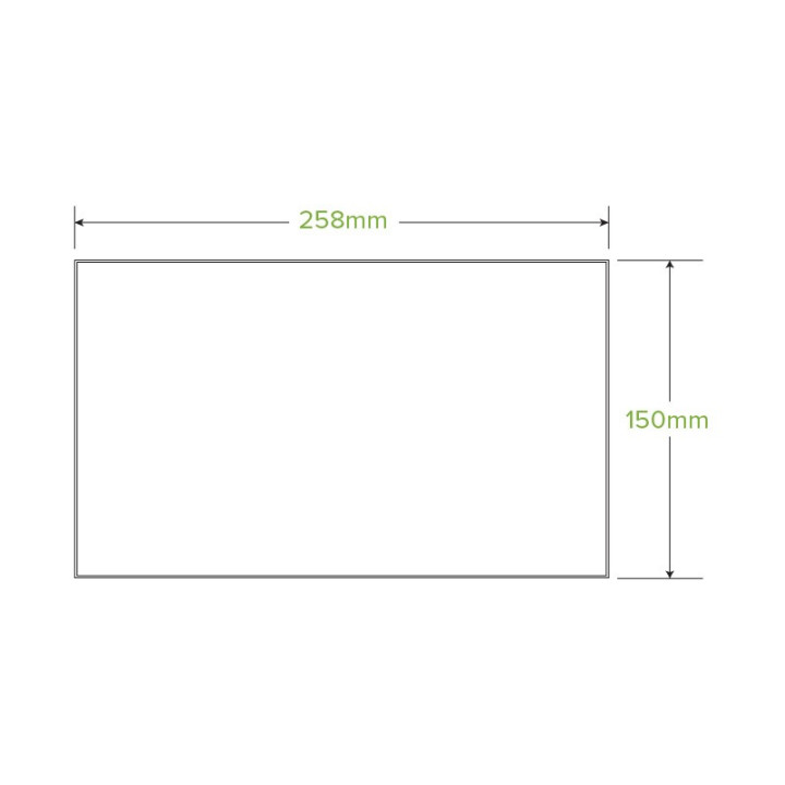 BioBoard Catering Tray - Extra Small - FSC Recycled - Kraft  100 pcs