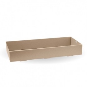 BioBoard Catering Tray - Large - FSC Recycled - Kraft  50 pcs