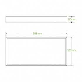 BioBoard Catering Tray - Large - FSC Recycled - Kraft  50 pcs