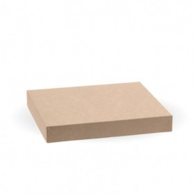 BioBoard Catering Tray Paper Lid - Small - FSC Mix - Kraft  100 pcs