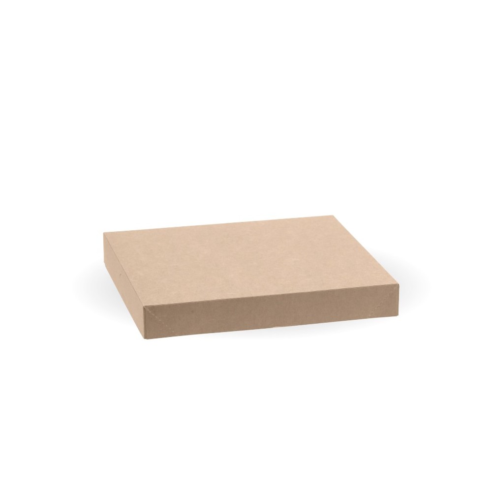 BioBoard Catering Tray Paper Lid - Small - FSC Mix - Kraft  100 pcs