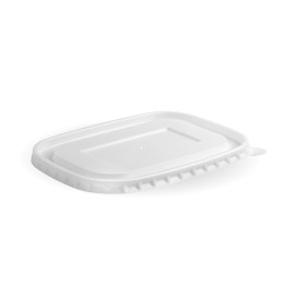 Rectangle CPLA Lid - Clear  300 pcs