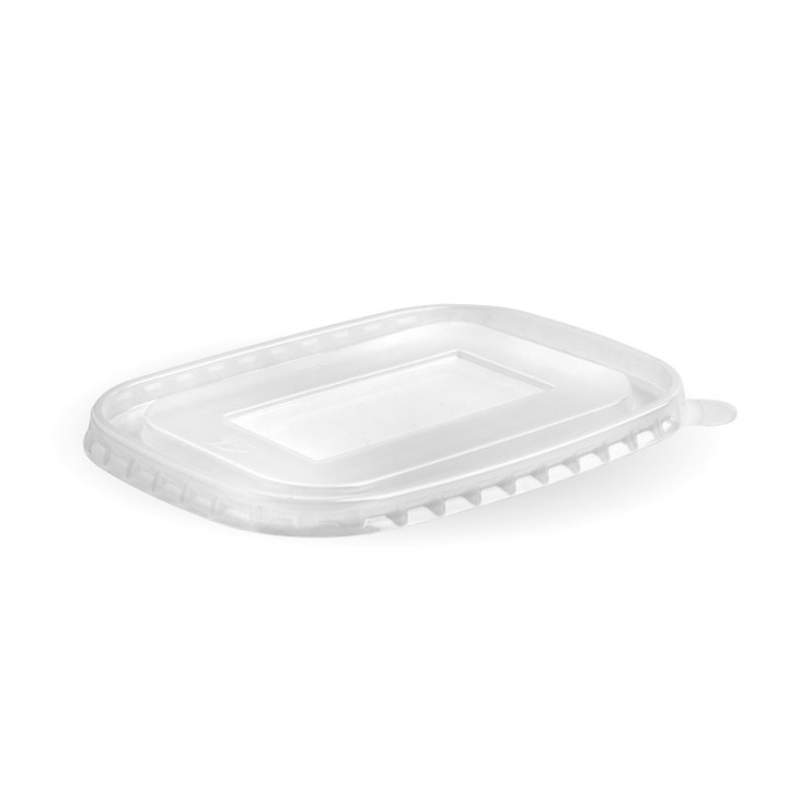 Rectangle PP Lid - Clear  300 pcs