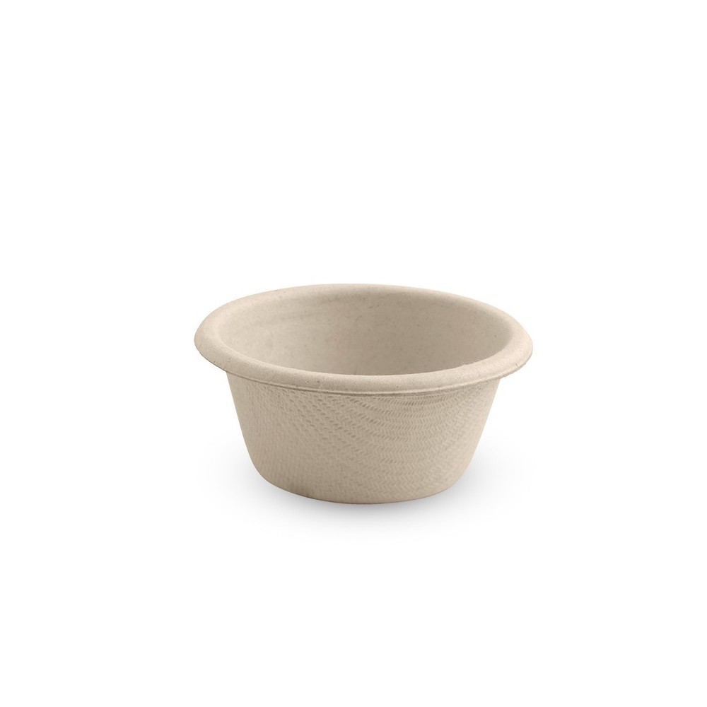 30ml Biodegradable Sugarcane Sauce Cup - Natural  1000 pcs