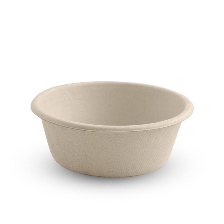 90ml Biodegradable Sugarcane Sauce Cup - Natural  1000 pcs