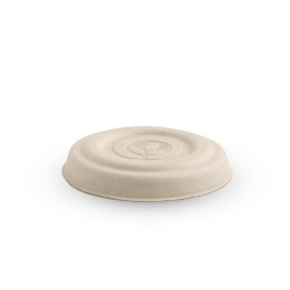 Lid For 30ml Sugarcane Sauce Cup - Natural  1000 pcs
