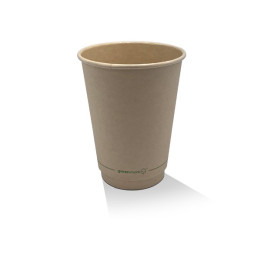 12oz Aqueous Coated Bamboo DW Cup  500 pcs