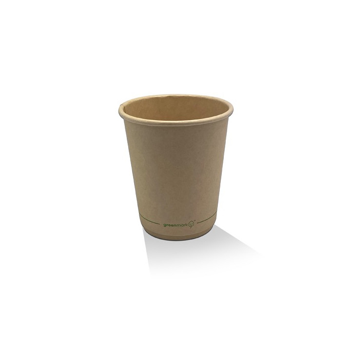 8oz Aqueous Coated Bamboo DW Cup  500 pcs