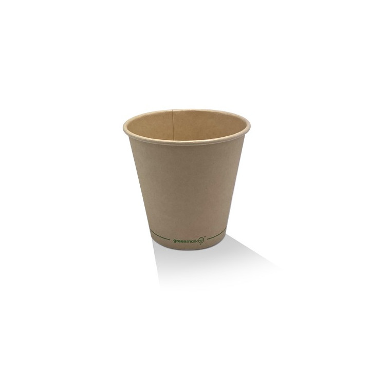 8oz Aqueous Coated Bamboo SW Cup/One -lid -Fits -All  1000 pcs