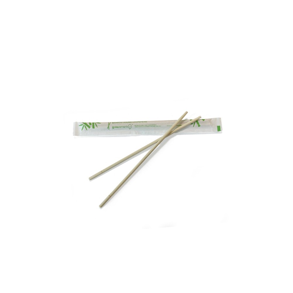 Bamboo round chopstick 5x220mm  3000 pcs
