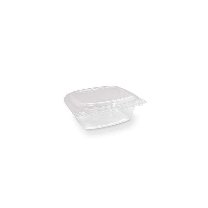 PET Hinged Rectangle container 16oz  300 pcs