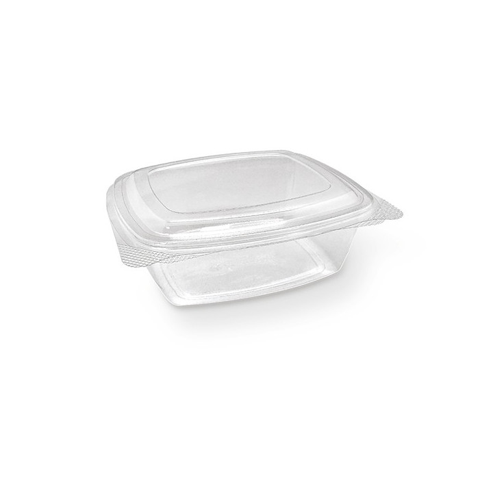 PET Hinged Rectangle container 48oz  200 pcs