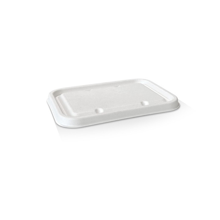 Sugarcane Lid for Takeaway Container 500/650/750ml  500 pcs