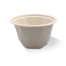 Takeaway Bowl Sugarcane Natural 1000ml  300 pcs