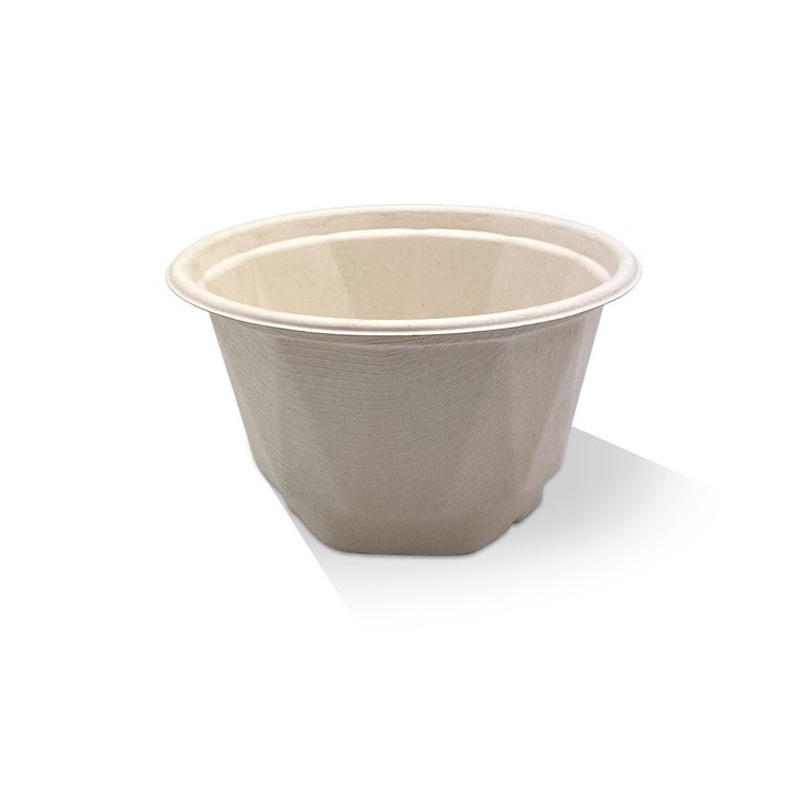 Takeaway Bowl Sugarcane Natural 1000ml  300 pcs