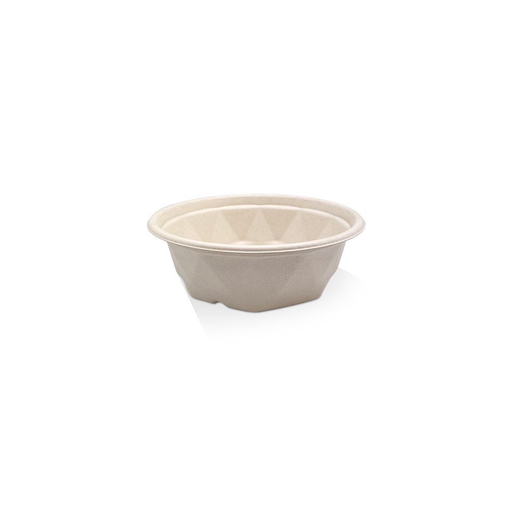 Takeaway Bowl Sugarcane Natural 650ml  300 pcs