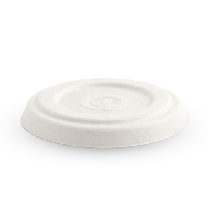 60ml Natural Sugarcane Base Sauce container Lid - White  1000 pcs