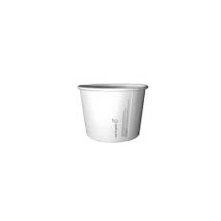 16oz Hot & Cold Paper Cup White Made from Plants