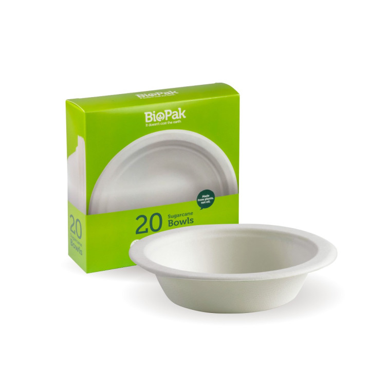 500ml bowls - 20 pk - White  80 pcs
