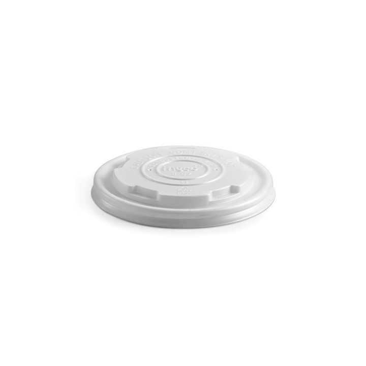Flat Lids for 8oz Bowl - No Hole (CPLA)  1000 pcs