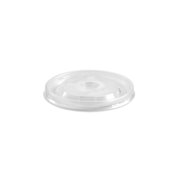 Flat Lids for 8oz Bowl - No Hole - Hot & Cold use (PP)  2000 pcs