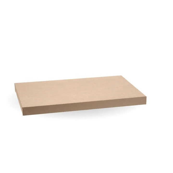 BioBoard Catering Tray Paper Lid - Extra Large - FSC Mix - Kraft  50 pcs