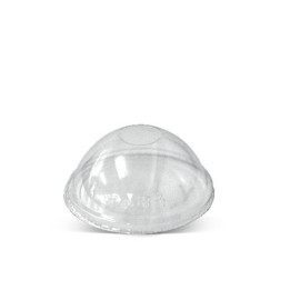 PET dome lid for paper bowls 12oz & above