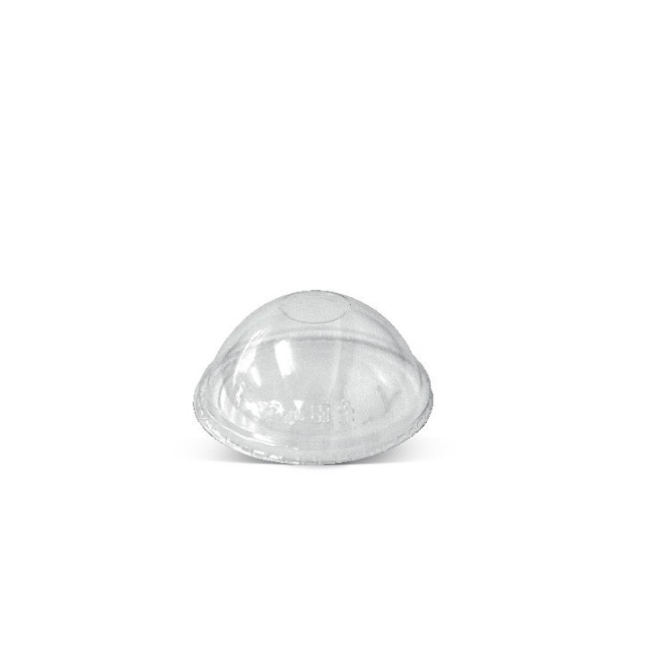 PET dome lid for paper bowls 12oz & above
