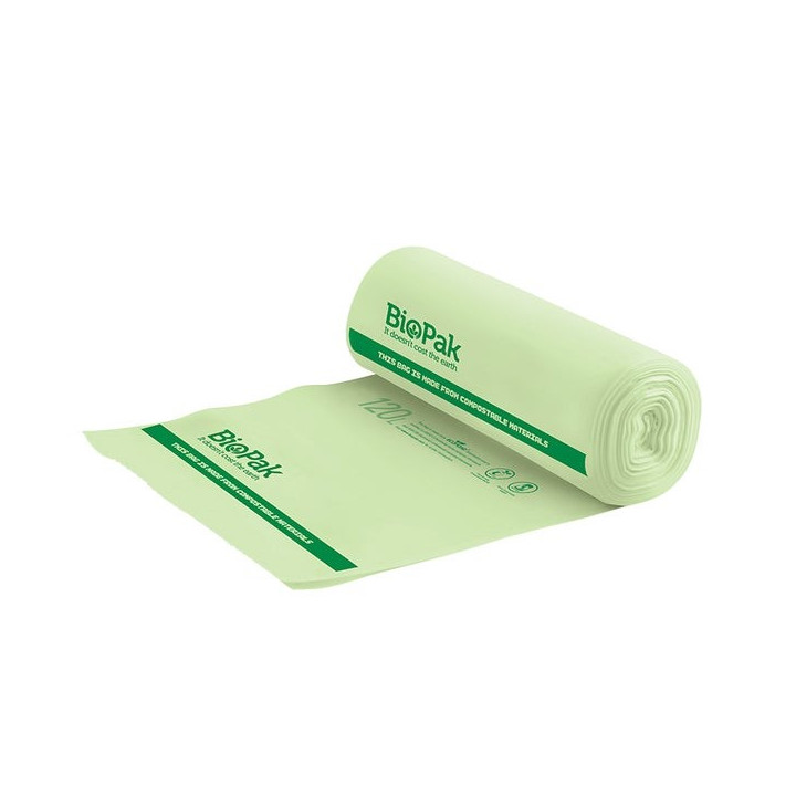 120L Bioplasitc Bin Liner - 1320x870mm - 0.023mm thick -  144 pcs