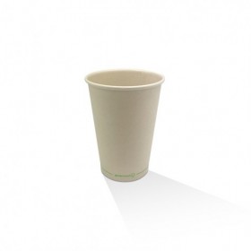 22oz BioPBS Cold Drink/Milkshake Bamboo Paper Cup Compostable  1000 pcs