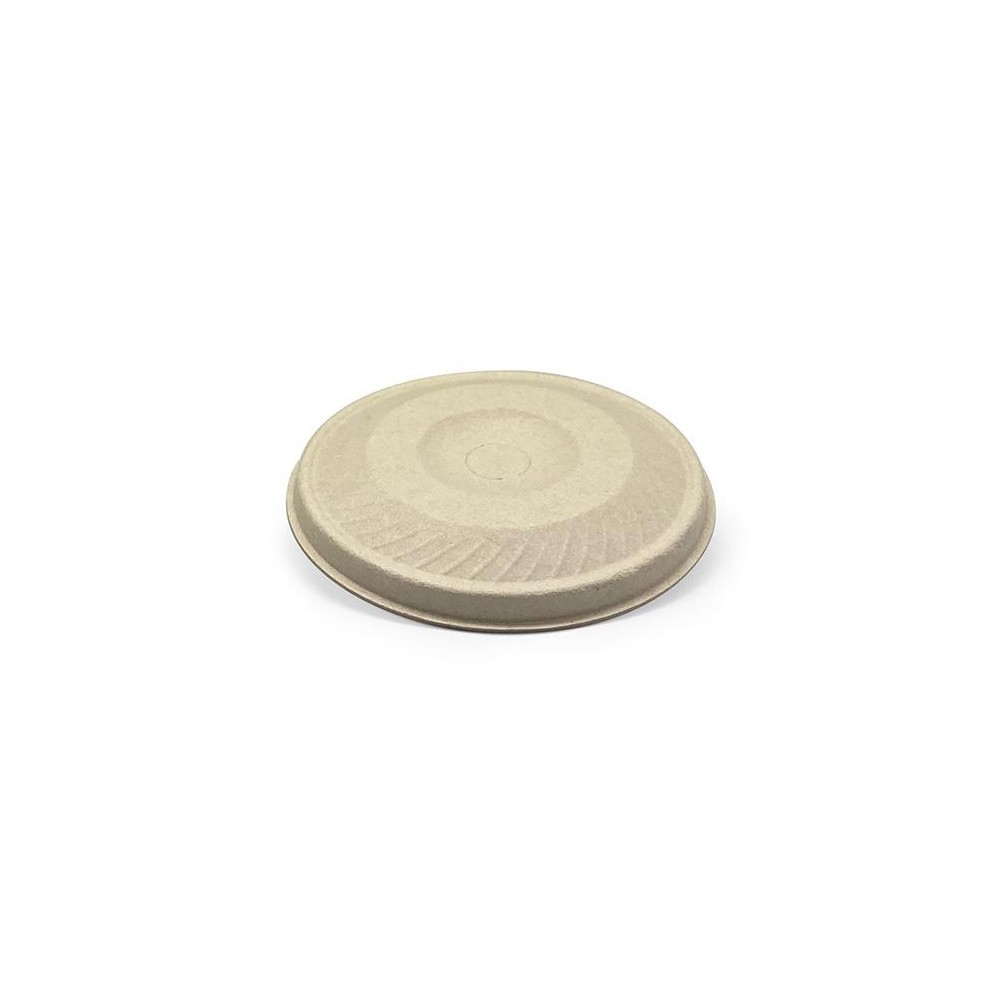 Flat Lid Sugarcane Bagasse  1000 pcs