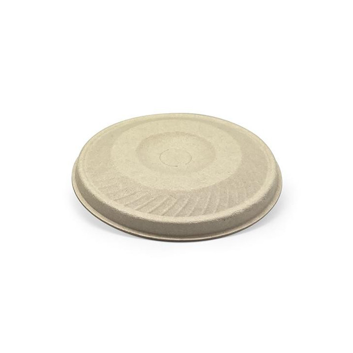 Flat Lid Sugarcane Bagasse  1000 pcs
