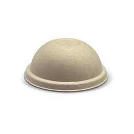 Dome Lid Sugarcane Bagasse  1000 pcs