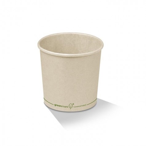 26oz Bamboo Paper Soup Bowl PLA Coated  500 pcs