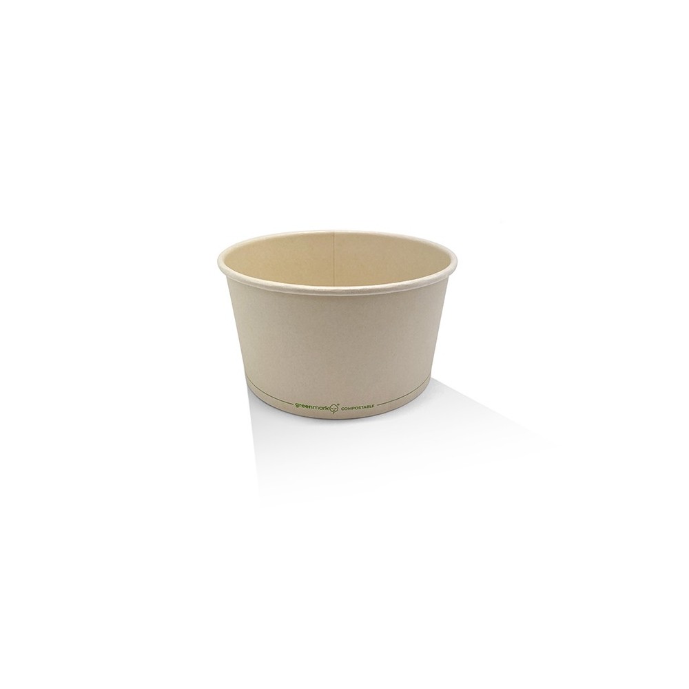 32oz Bamboo Paper Salad Bowl PLA Coated  300 pcs