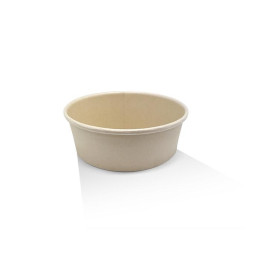 16oz Bamboo Paper Salad Bowl PE Coated  300 pcs