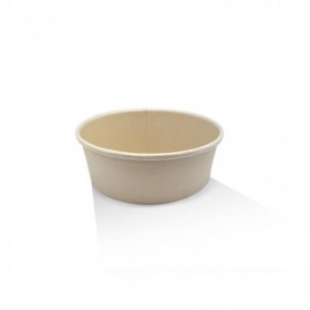 16oz Bamboo Paper Salad Bowl PE Coated  300 pcs