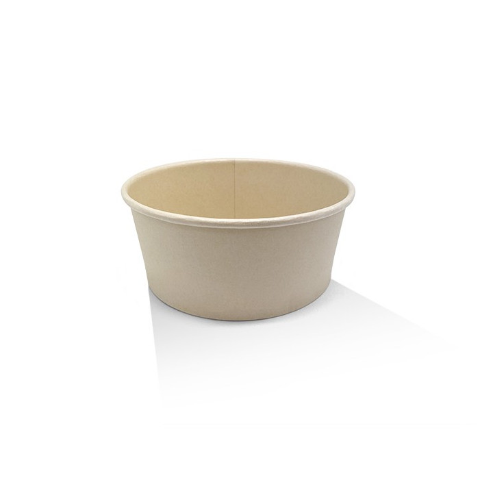 25oz Bamboo Paper Salad Bowl PE Coated  300 pcs