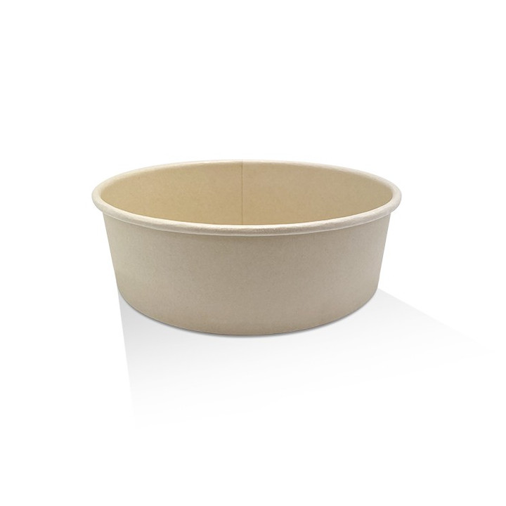 40oz Bamboo Paper Salad Bowl PE Coated  300 pcs
